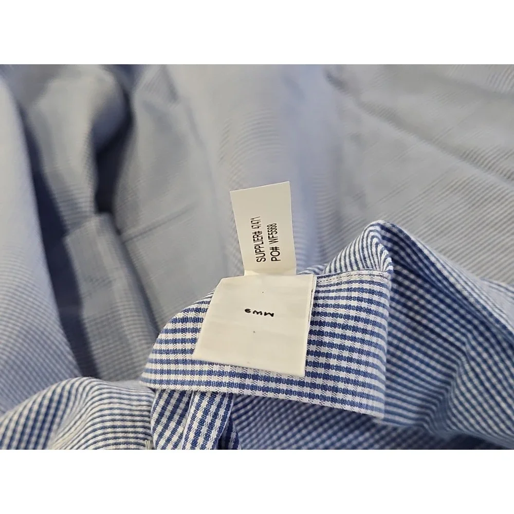 Ralph Lauren Mens Shirt XL Custom Fit Gingham CHECKED Button Down Black Pony